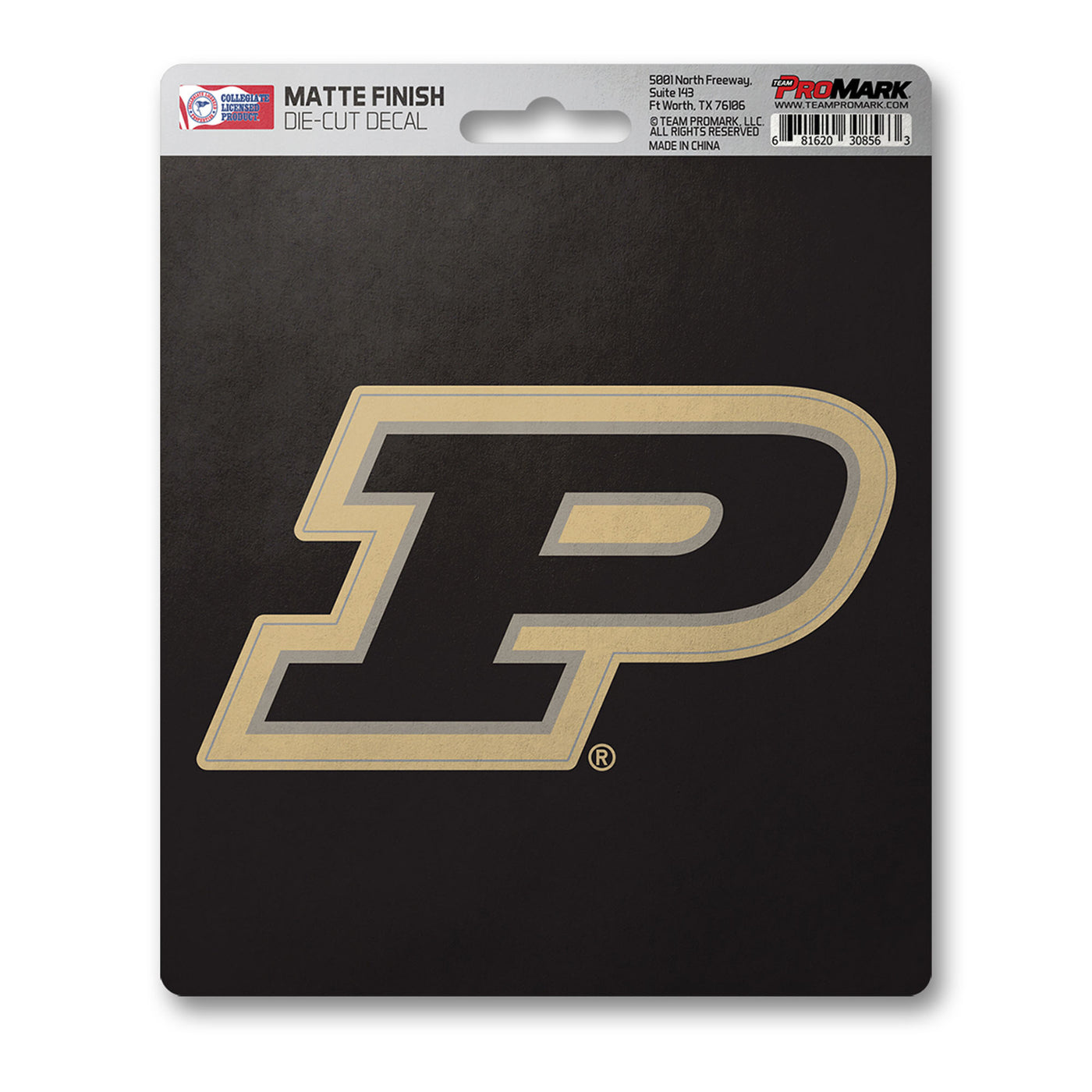 Purdue University Matte Decal