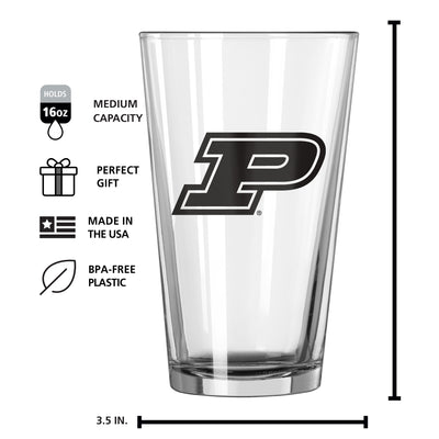 Purdue 16oz Gameday Pint Glass