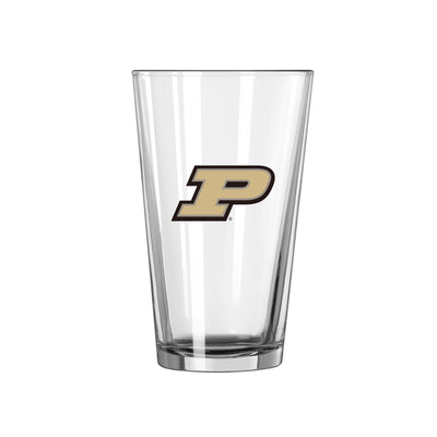 Purdue 16oz Logo Pint Glass - Logo Brands