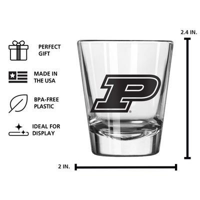 Purdue 2oz Gameday Shot Glass