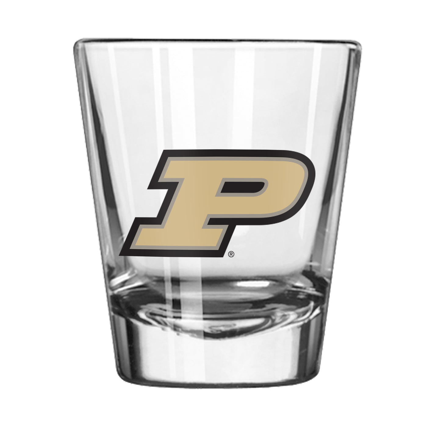 Purdue 2oz Letterman Shot Glass