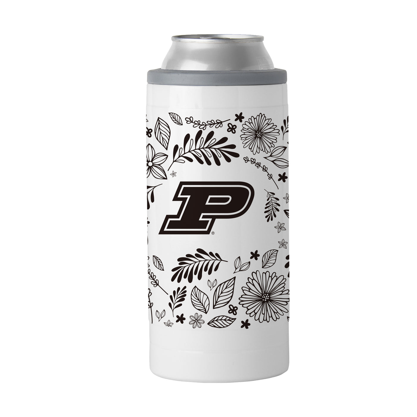 Purdue 12oz Botanical Slim Can Coolie