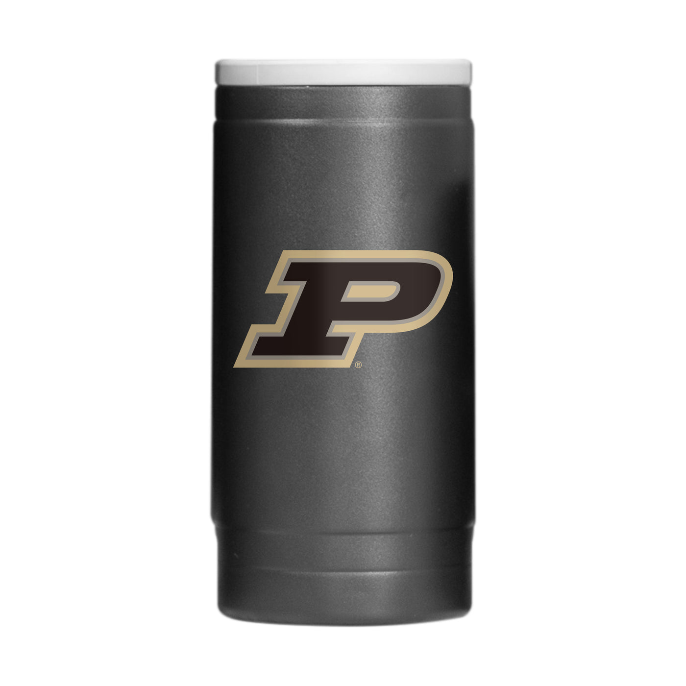 Purdue 12oz Flipside Powdercoat SlimCan Coolie
