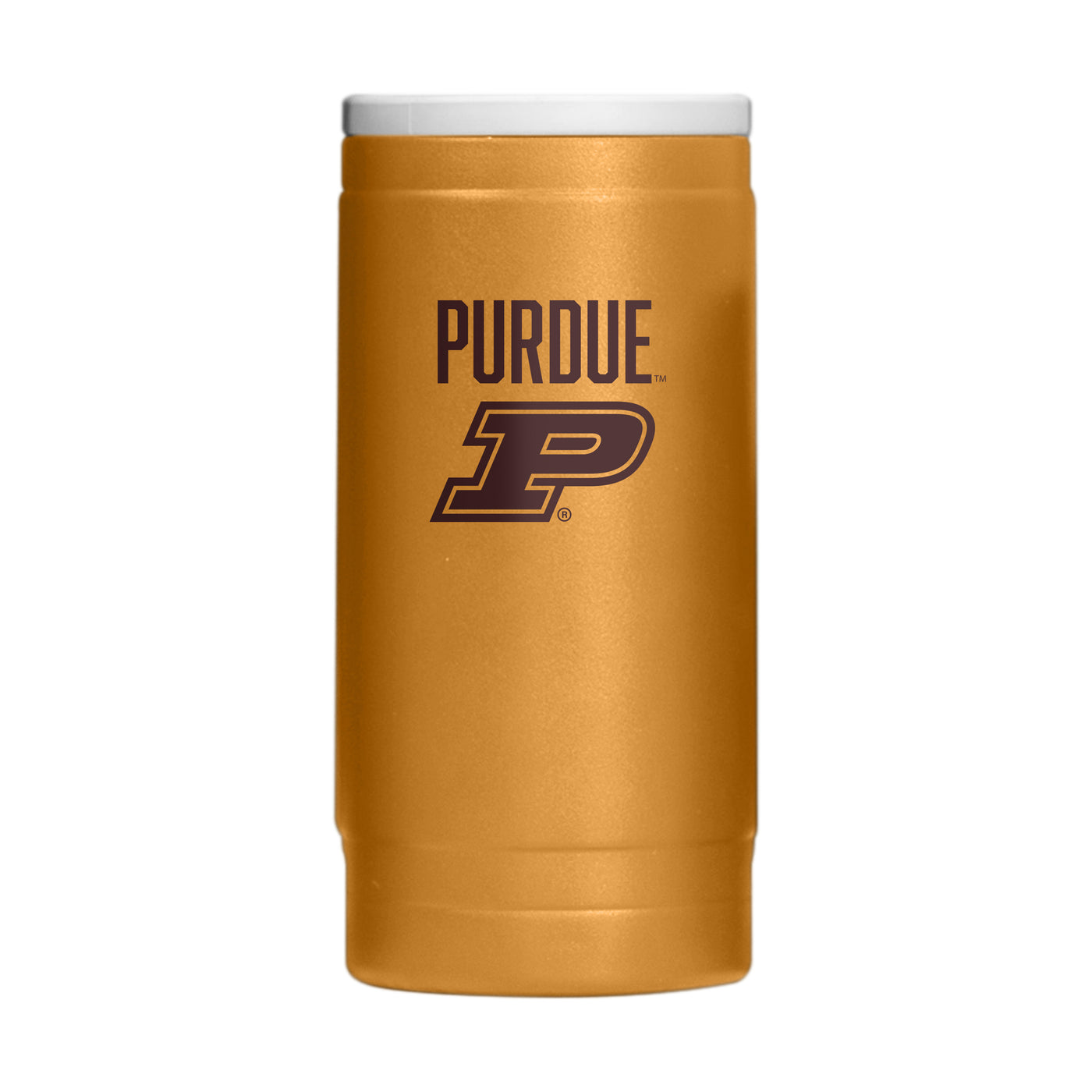 Purdue 12oz Huddle Powdercoat SlimCan Coolie
