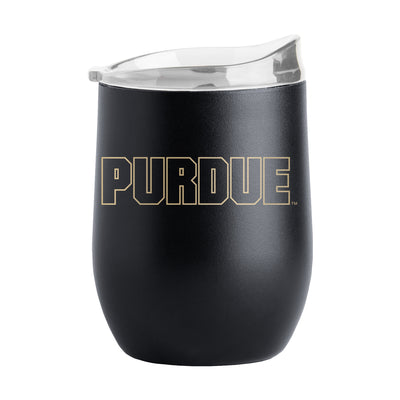 Purdue 16oz Flipside Powder Coat Curved Bev