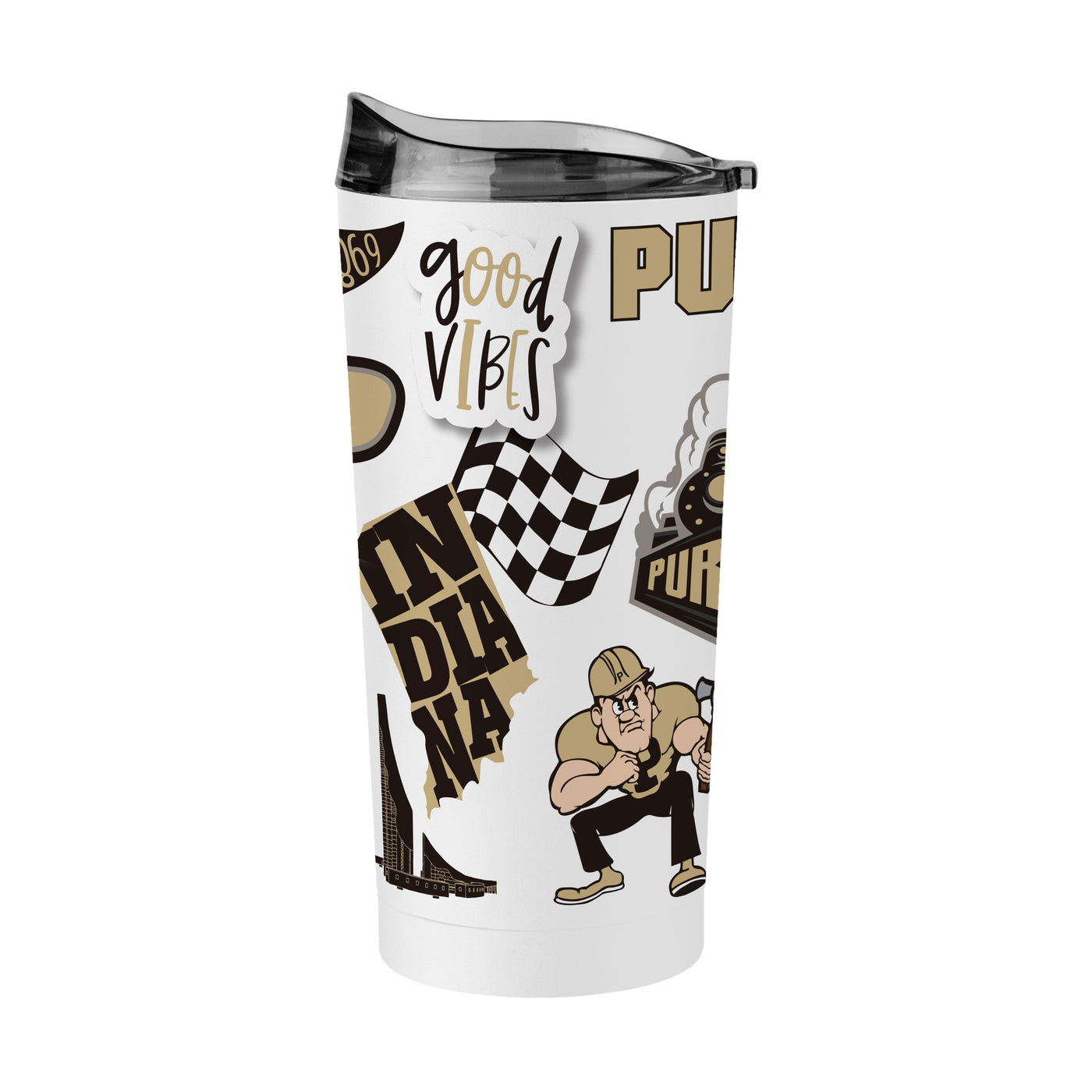 Purdue 20oz Native Powder Coat Tumbler