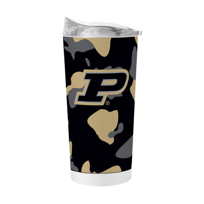 Purdue 20oz Camo Powder Coat Tumbler
