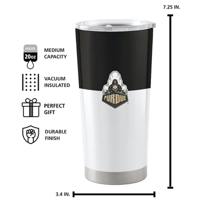 Purdue 20oz Colorblock Stainless Tumbler