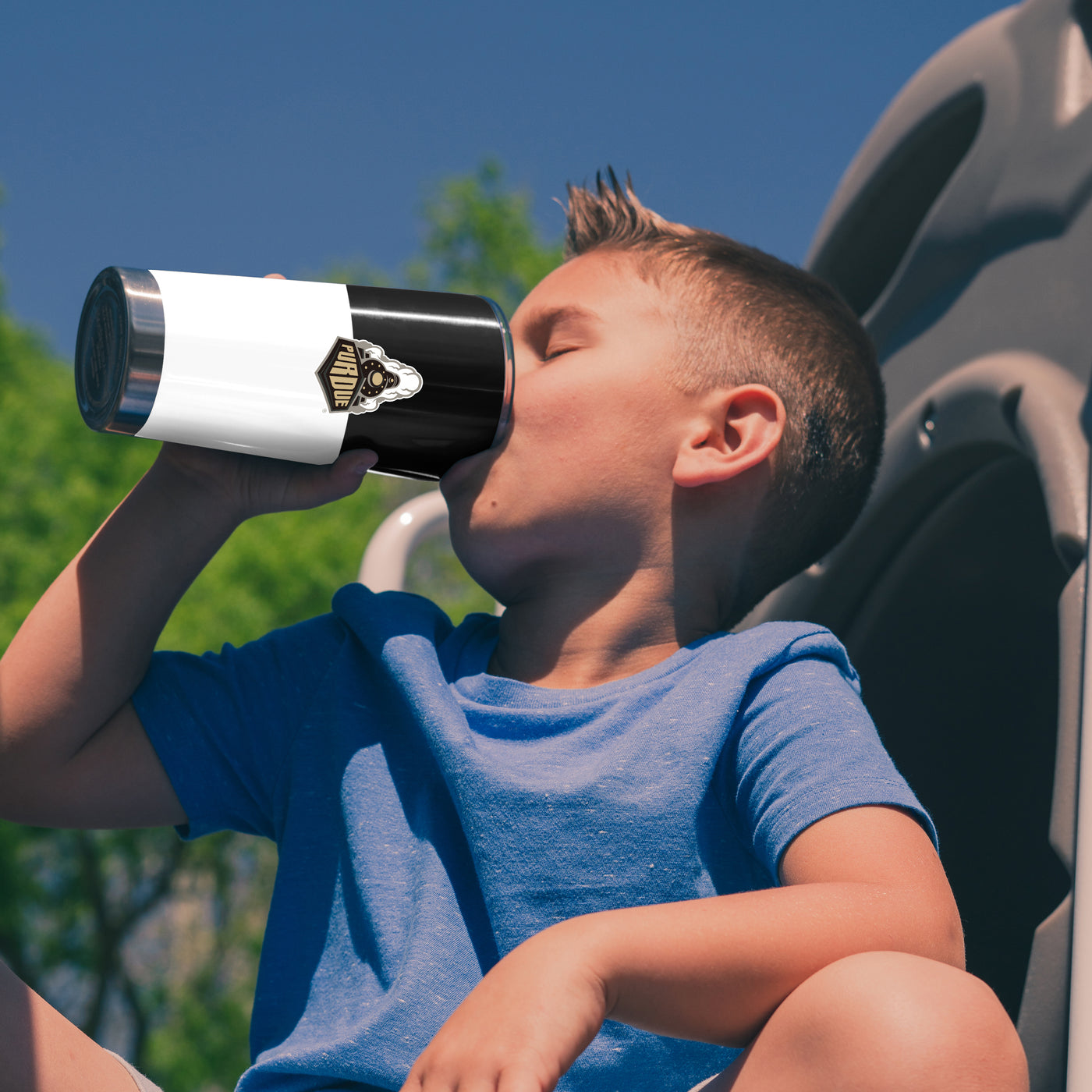 Purdue 20oz Colorblock Stainless Tumbler