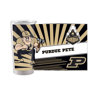 Purdue 20oz Mascot Stainless Steel Tumbler