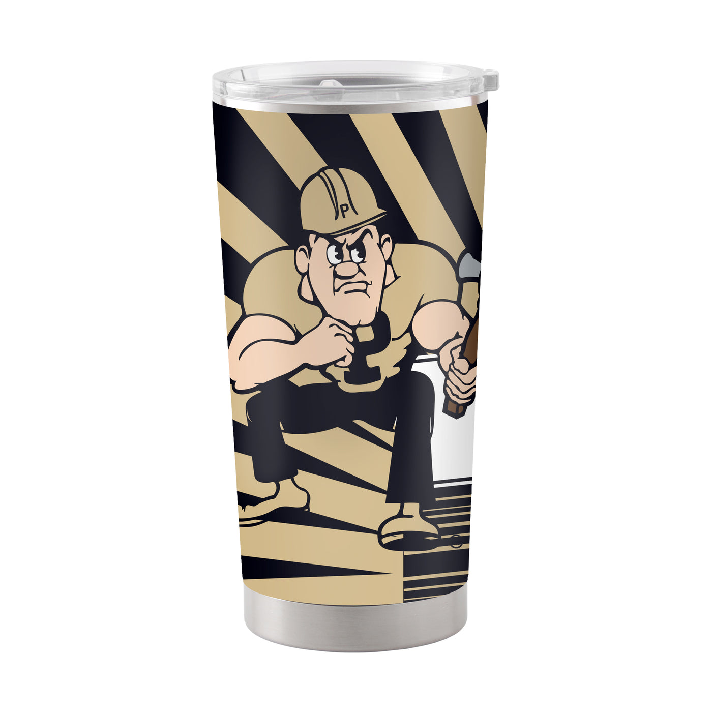 Purdue 20oz Mascot Stainless Steel Tumbler