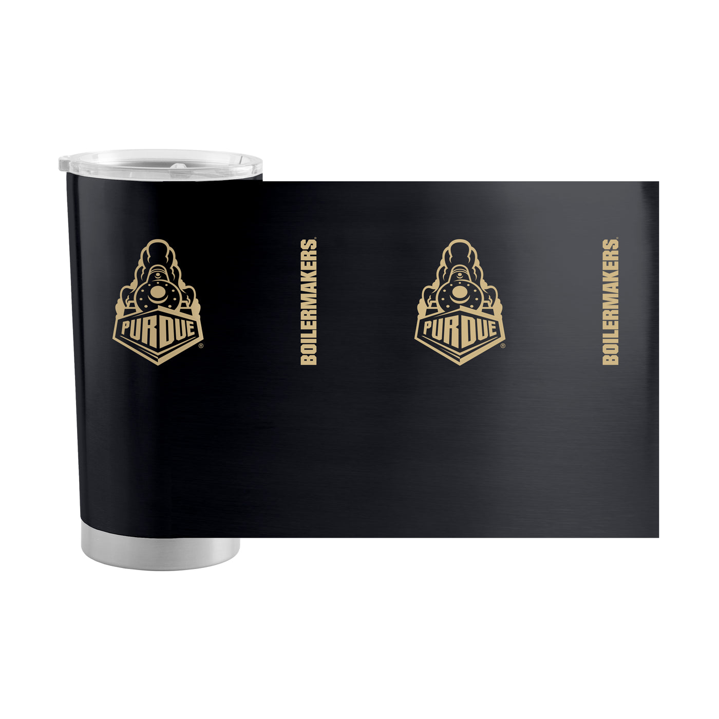 Purdue 1 Color 20oz Gameday Stainless Tumbler