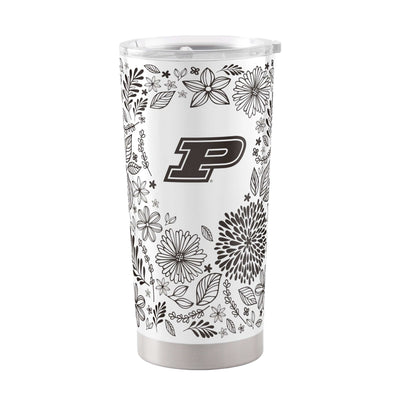 Purdue 20oz Botanical Stainless Steel Tumbler