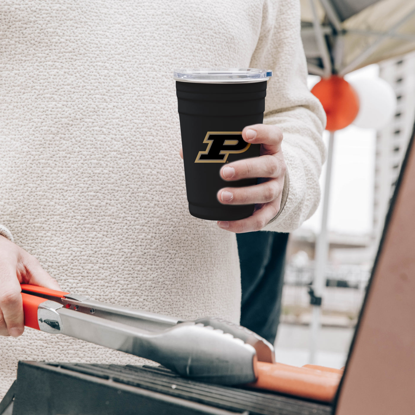 Purdue 22oz Flipside Stainless Cup