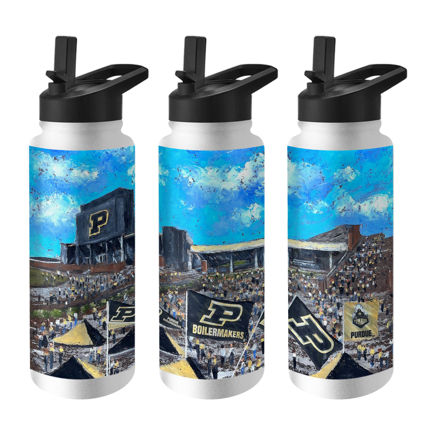 Purdue 34oz Collector Quencher Bottle