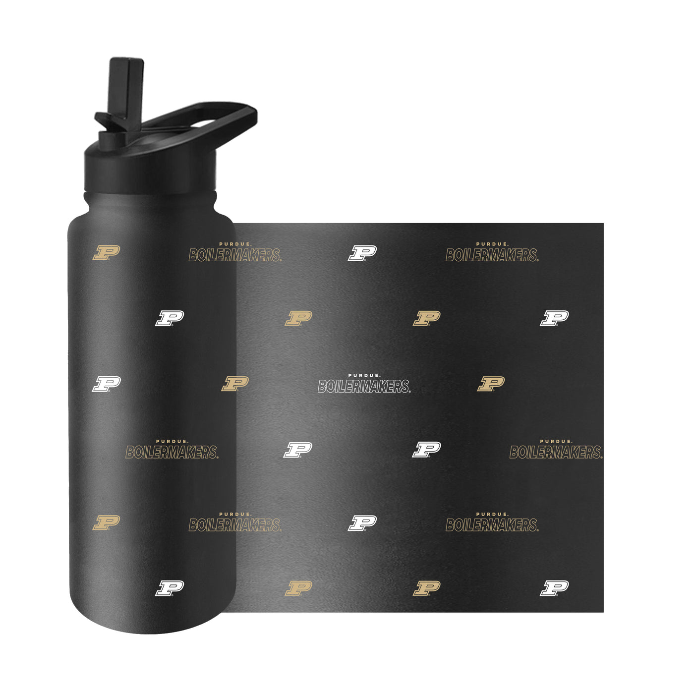 Purdue 34oz Step And Repeat Quencher Bottle