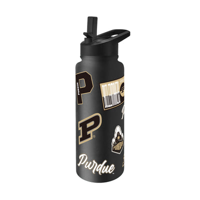 Purdue 34oz Dreamweave Quencher Bottle