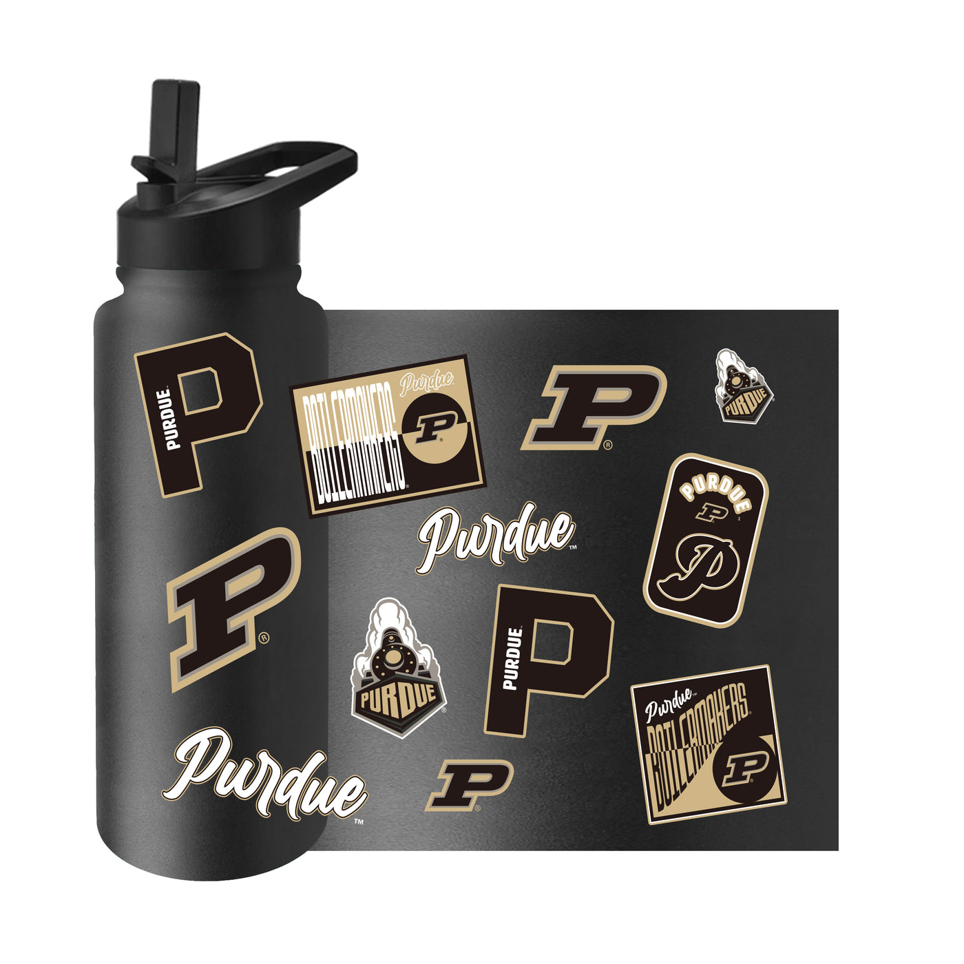Purdue 34oz Dreamweave Quencher Bottle