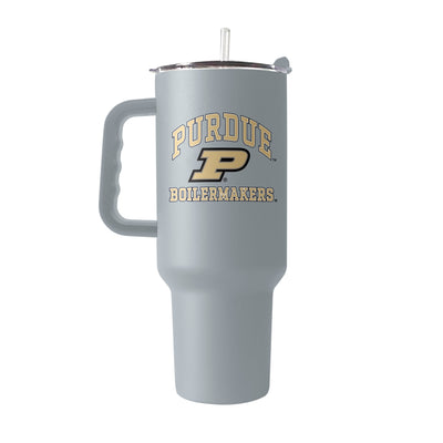 Purdue Stone 40oz Athletic Powder Coat Tumbler