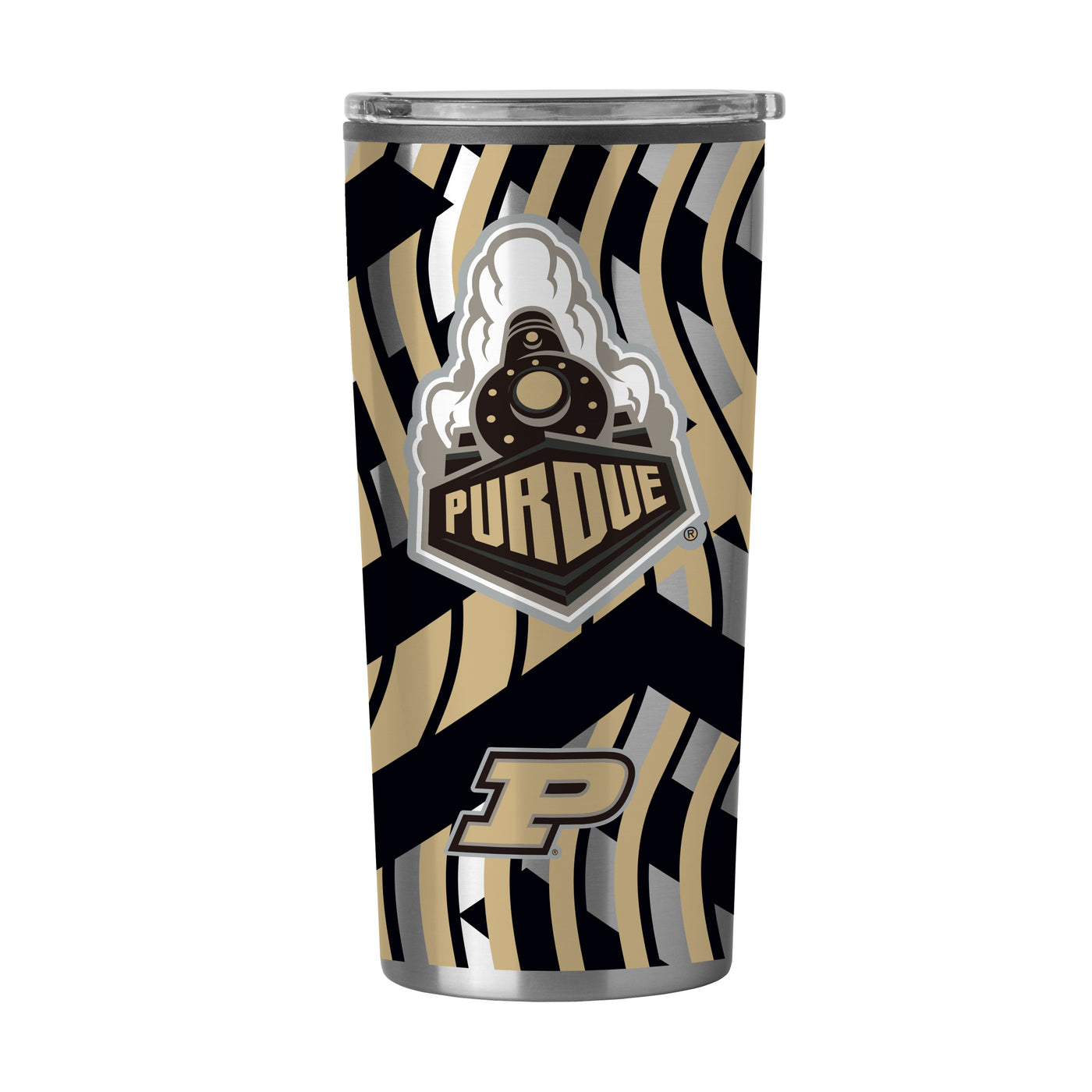 Purdue 20oz Flex Plastic Wall Stainless Tumbler