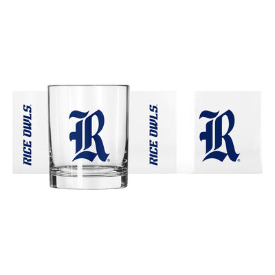 Rice 14oz Gameday Rocks Glass