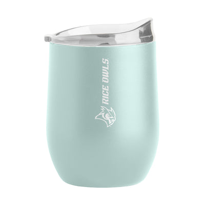 Rice 16oz Cove Vertical Powder Coat Curved Bev