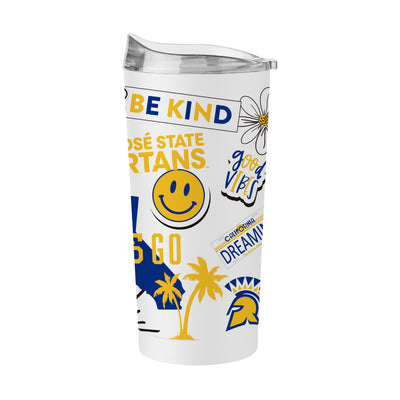 San Jose State 20oz Native Powder Coat Tumbler