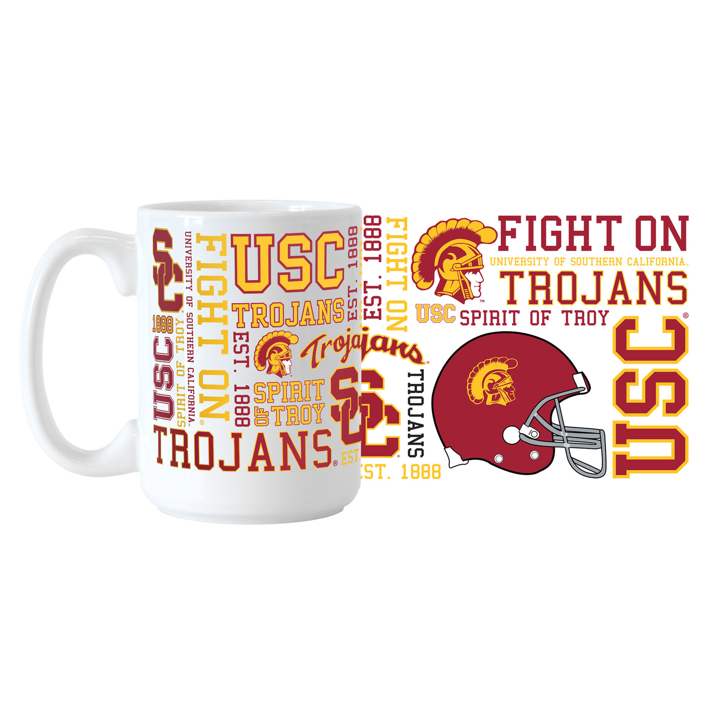 USC 15oz Spirit Sublimated Mug