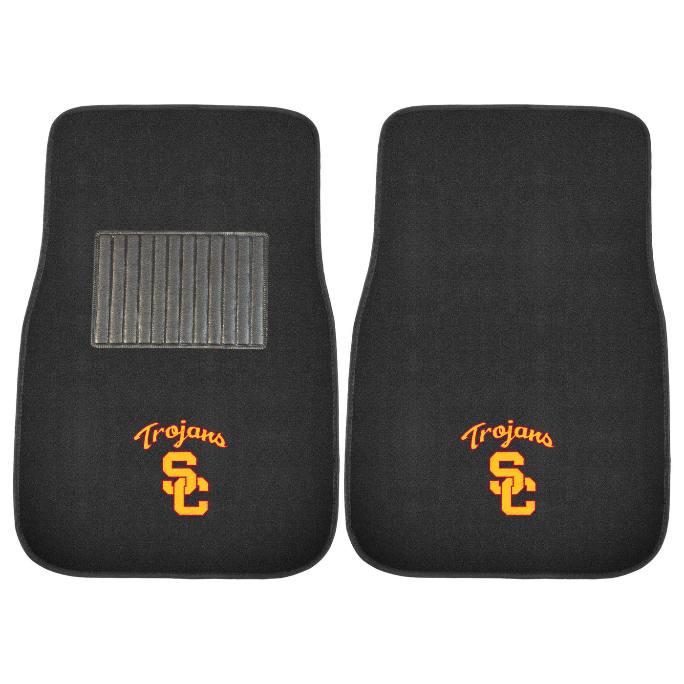 University of Southern Califor 2-pc Embroidered Car Mat Set