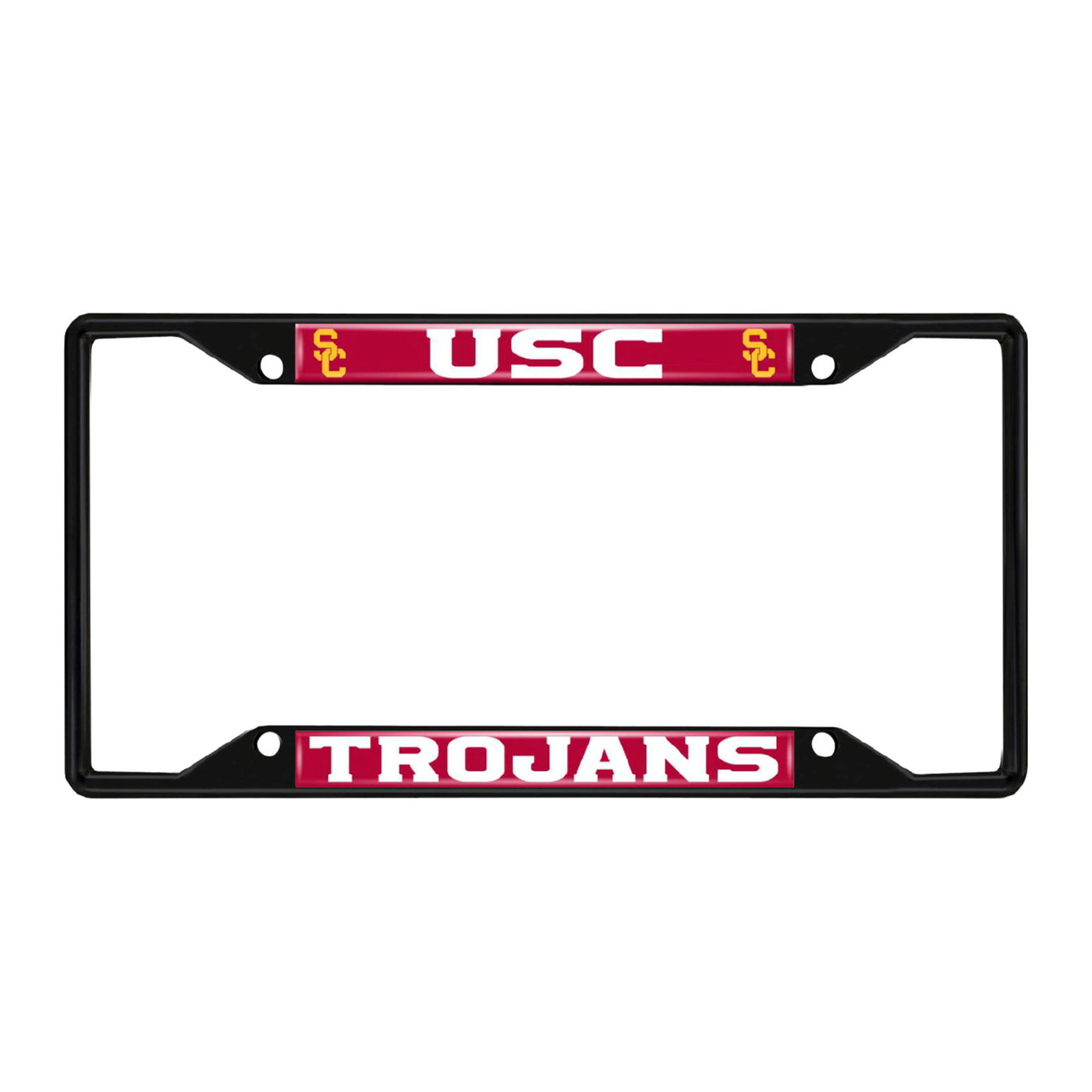 University of Southern California Black License Plate Frame