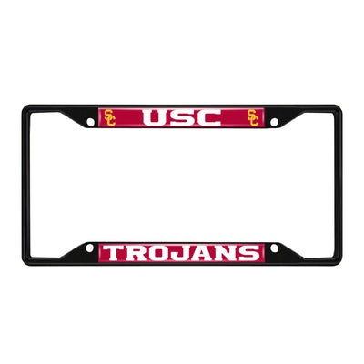 University of Southern California Black License Plate Frame