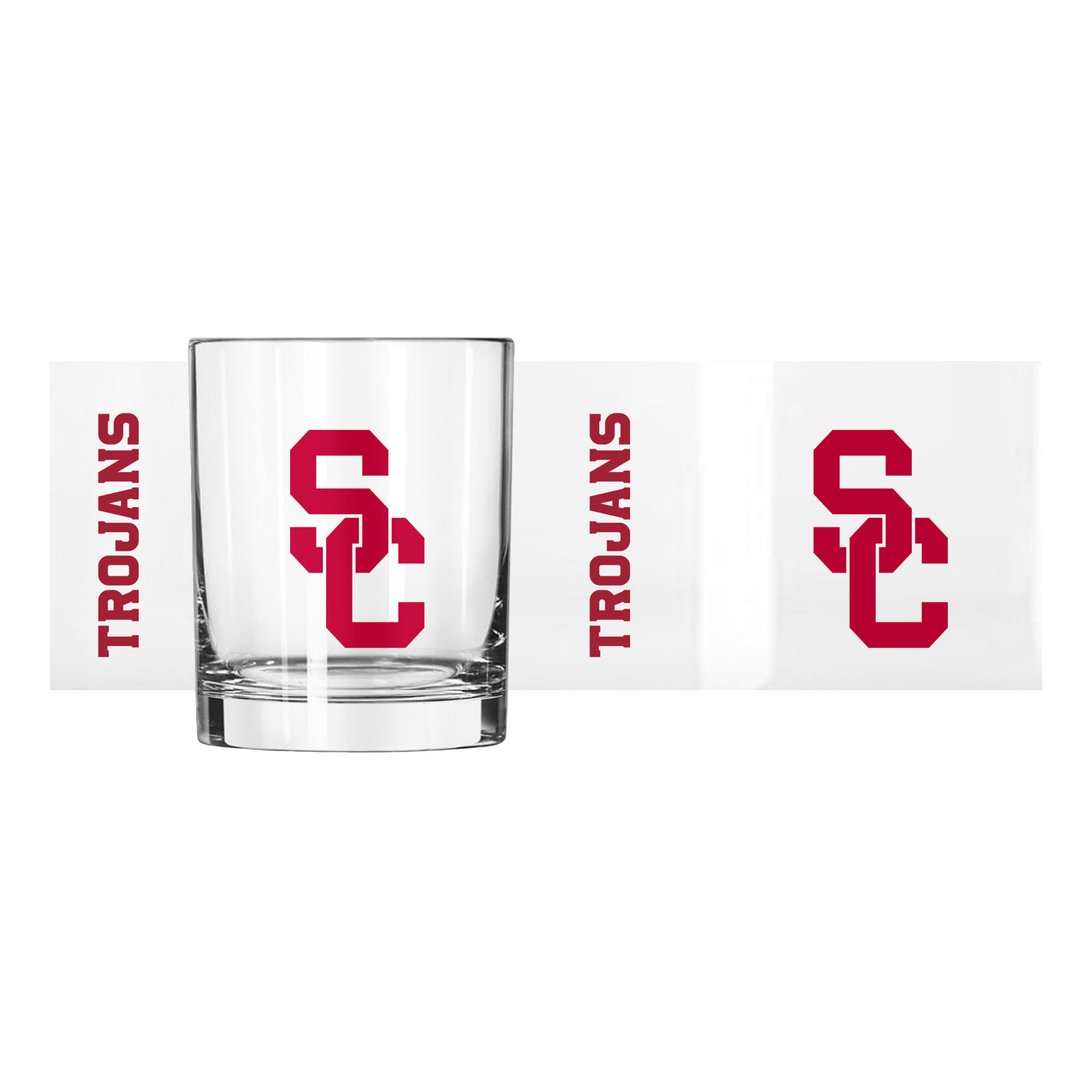 USC 14oz Gameday Rocks Glass