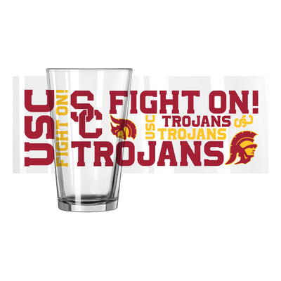 USC 16oz Spirit Pint Glass - Logo Brands