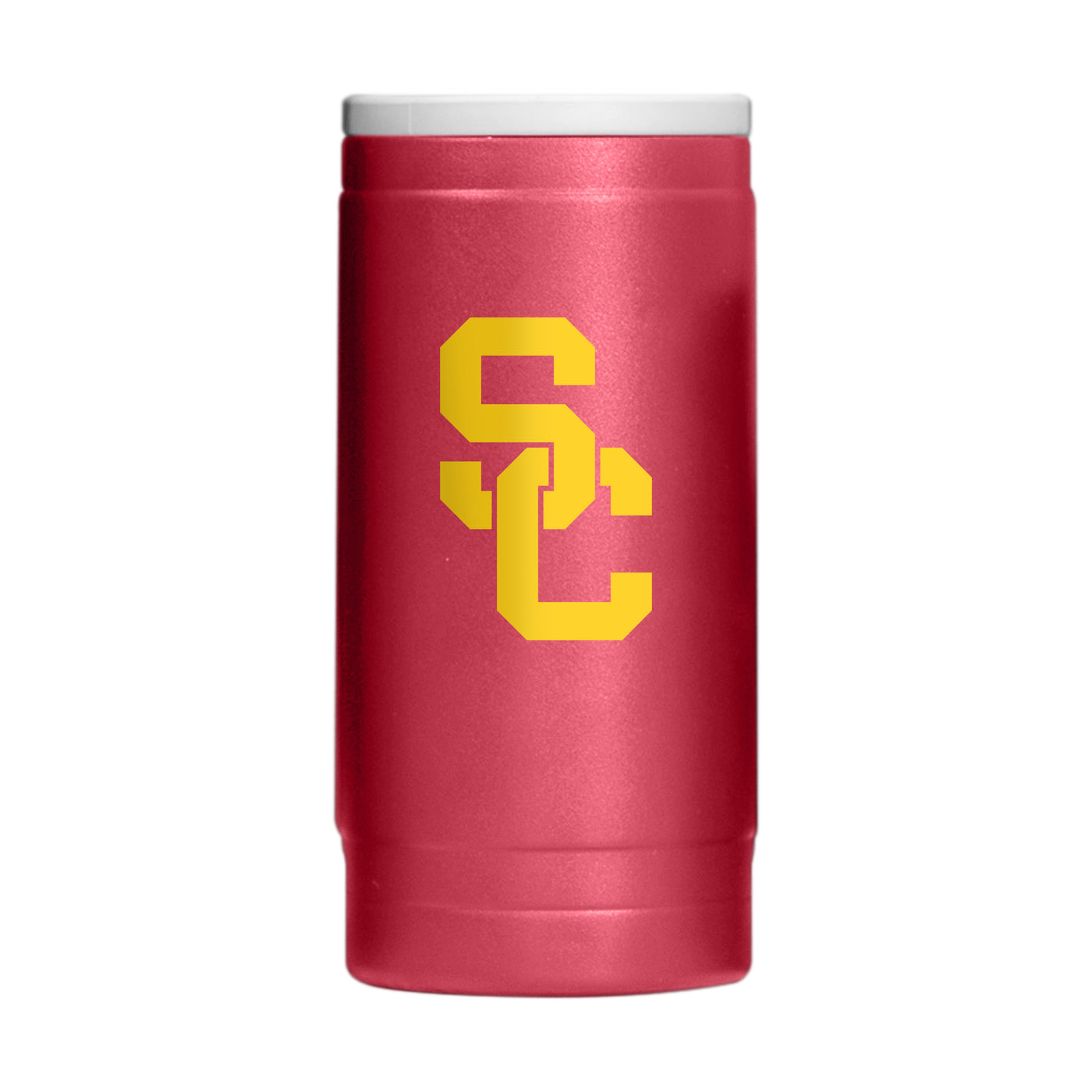 USC 12oz Flipside Powder Coat Slim Can Coolie