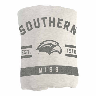 Southern Mississippi Oatmeal Sweatshirt Blanket - Logo Brands