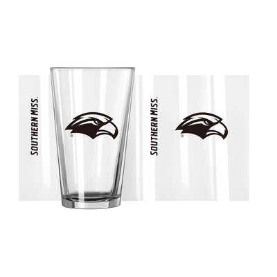 Southern Mississippi 16oz Gameday Pint Glass - Logo Brands