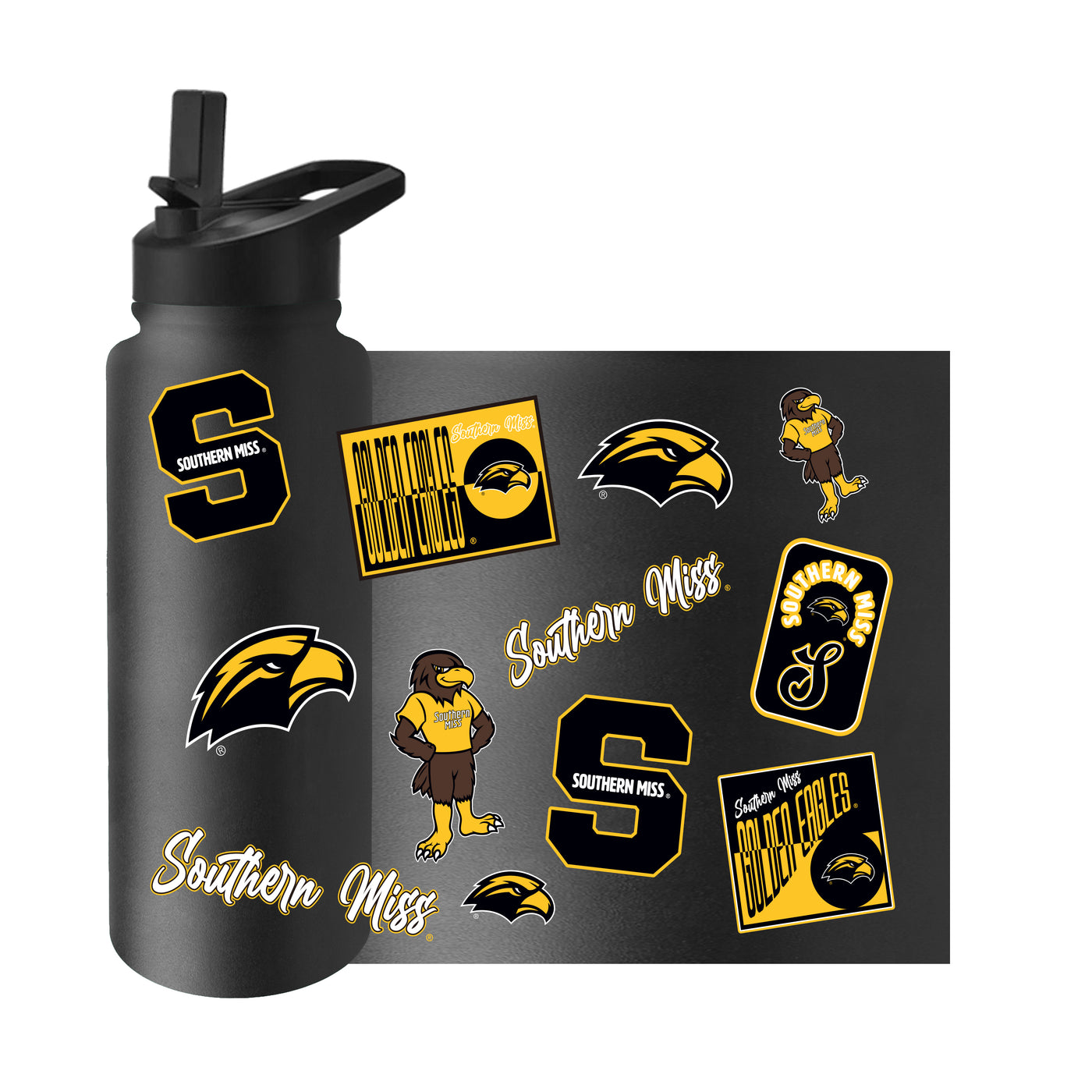 Southern Mississippi 34oz Dreamweave Quencher Bottle
