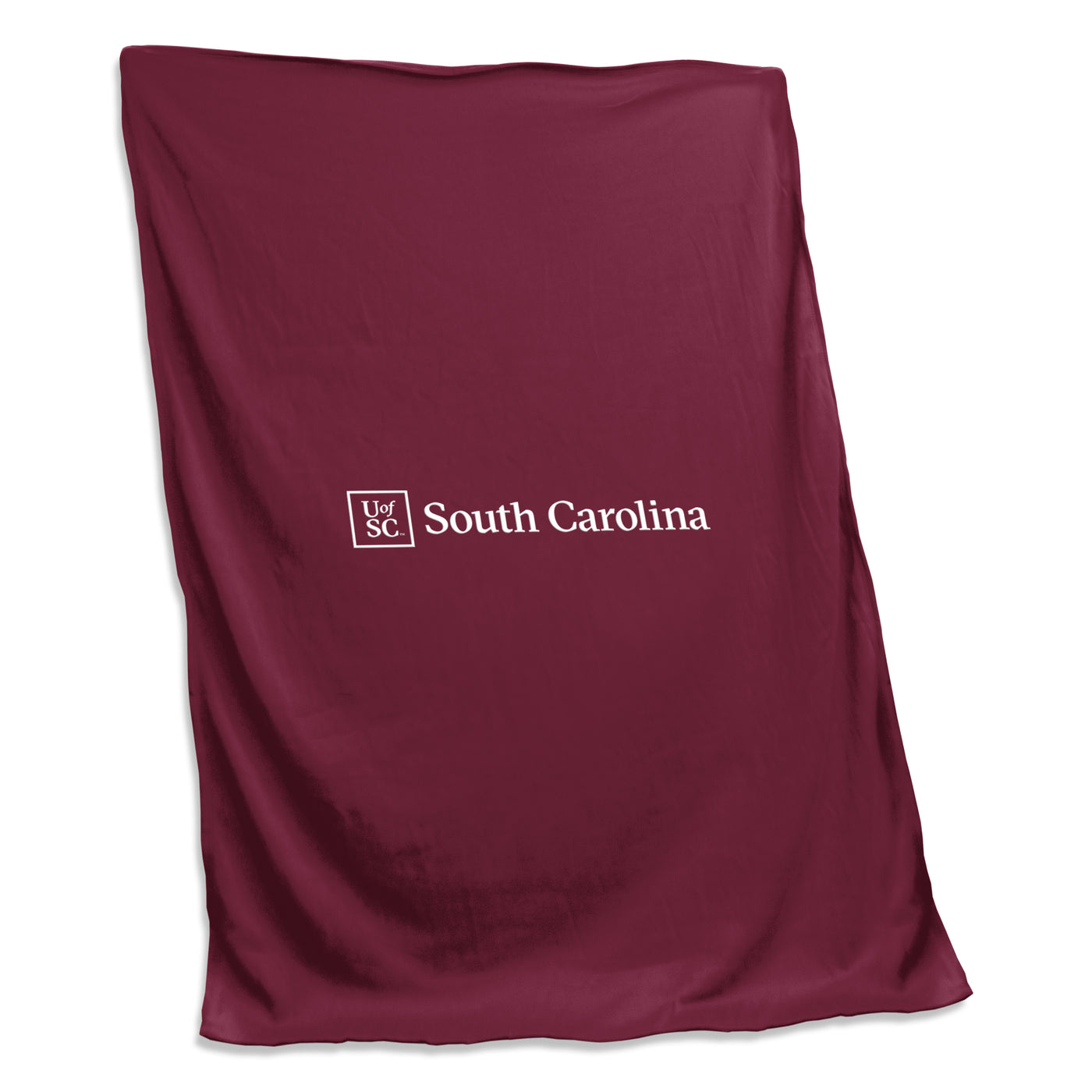 South Carolina Maroon Sweatshirt Blanket (Screened)