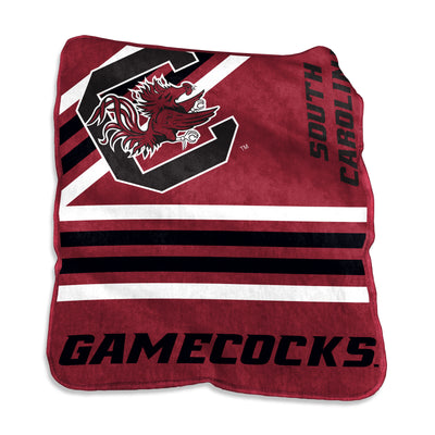 South Carolina Raschel Throw - Logo Brands