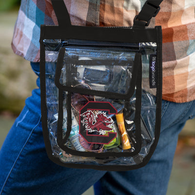South Carolina Gameday Garnet Clear Crossbody