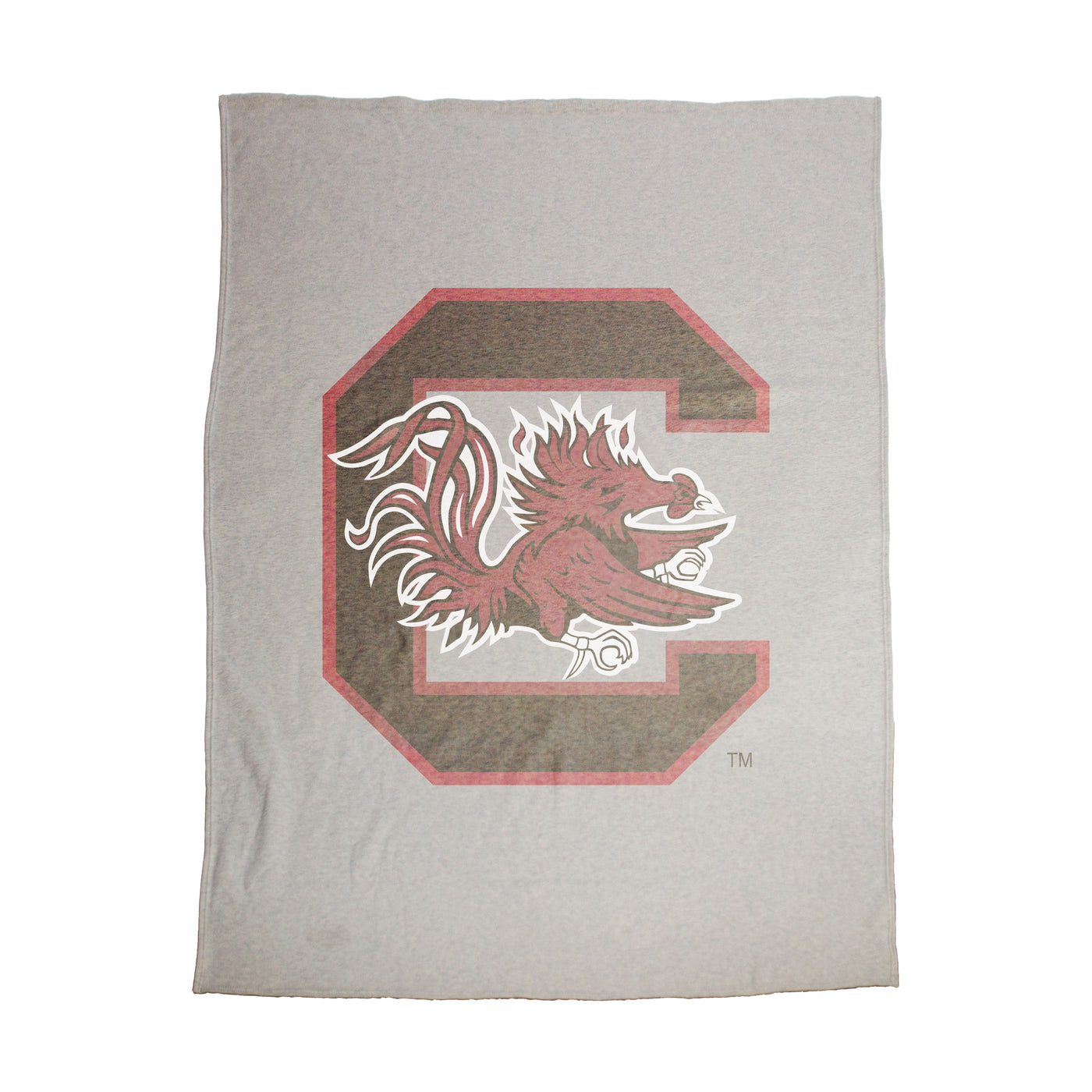 South Carolina Oversized Logo Sublimated Sweatshirt Blanket