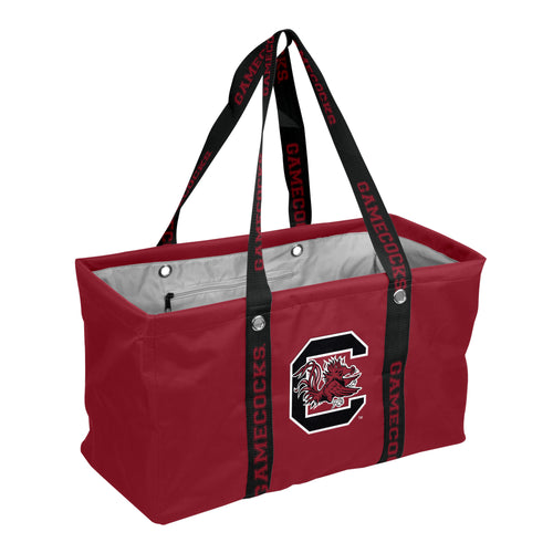 South Carolina Picnic Caddy bag by Logo Brands with a dig strap, designed for outdoor picnics and carrying utensils.