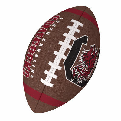 South Carolina Team Stripe Official-Size Composite Football