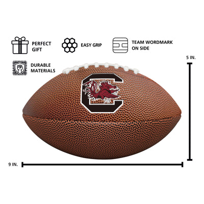 South Carolina Mini Size Composite Football - Logo Brands