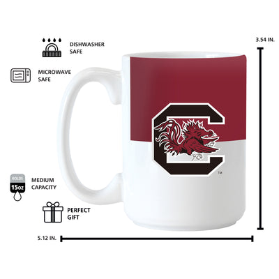 South Carolina 15oz Colorblock Sublimated Mug