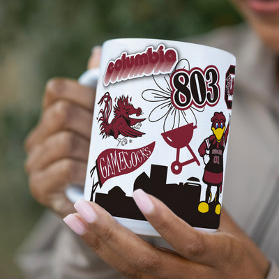 South Carolina 15oz Native Sublimated Mug