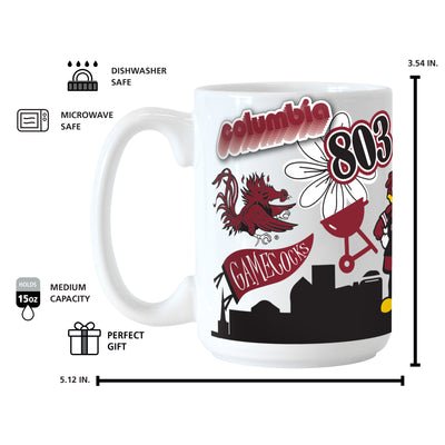 South Carolina 15oz Native Sublimated Mug