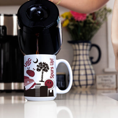 South Carolina 15oz Native Sublimated Mug