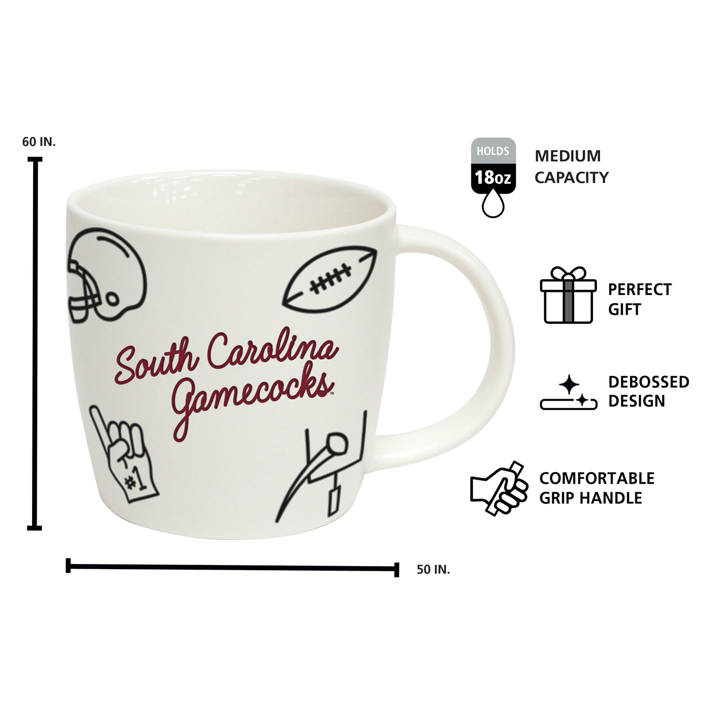 South Carolina 18oz Playmaker Mug