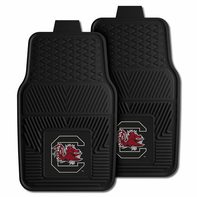 University of South Carolina 2-pc Vinyl Car Mat Set